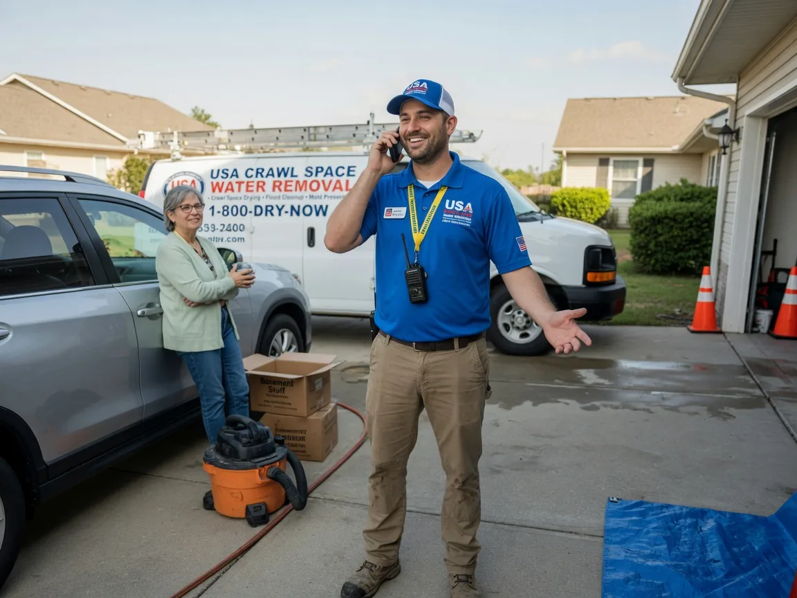 Crawl Space Water Removal Leonville, LA FAQs